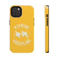 Wyoming Wrestling Vintage Logo Tough Phone Cases