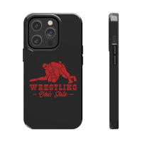 Wrestling Ohio State Wrestling Graphic Tough Phone Cases