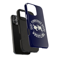 East Tennessee State Wrestling Vintage Logo Tough Phone Cases