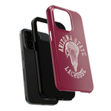 Vintage Arizona State Lacrosse with Stick Head Graphic Tough iPhone and Samsung Galaxy Cases  Phone Case