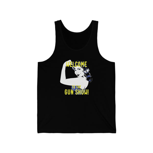 Welcome To The Gun Show with Rosie Tank Top