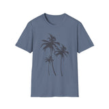 Three Palm Trees Silhouette  T-Shirt