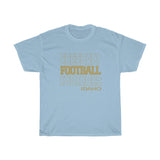 Football Idaho in Modern Stacked Lettering