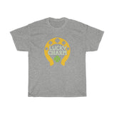 Lucky Charm with Horseshoe St Patricks Irish T-Shirt T-Shirt with free shipping - TropicalTeesShop