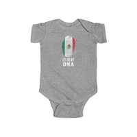 Mexico Fingerprint It's in My DNA Onesie Infant Bodysuit for Baby Boys or Girls
