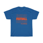 Football Florida in Modern Stacked Lettering