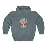 Customized Lacrosse Hoodie With Vintage Lacrosse Stick Head