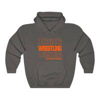 Wrestling Bowling Green Hoodie in Modern Stacked Lettering