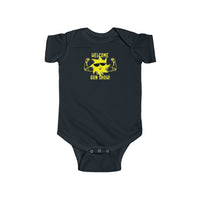 Welcome to the Gun Show with Flexing Sun Baby Onesie Infant Bodysuit for Boys or Girls