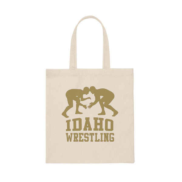 Idaho Wrestling Canvas Tote Bag