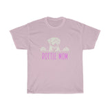 Rottie Mom with Rottweiler Dog T-Shirt