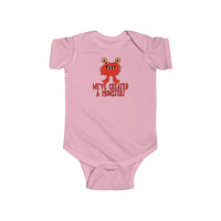 We've Created a Monster with Funny Red Monster Baby Onesie Infant Toddler Bodysuit for Boys or Girls