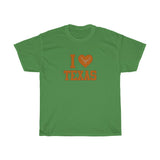 I Love Texas with Longhorn