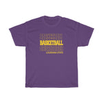 Basketball Louisiana State in Modern Stacked Lettering