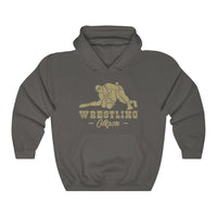Wrestling Akron with College Wrestling Graphic Hoodie