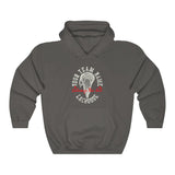 Customized Lacrosse Hoodie With Vintage Lacrosse Stick Head