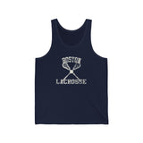 Boston Lacrosse Tank Top Sleeveless Top Singlet