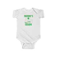 Mommy's Lucky Charm Baby Onesie Infant Bodysuit for Boys or Girls Kids clothes with free shipping - TropicalTeesShop