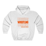 Wrestling Bowling Green Hoodie in Modern Stacked Lettering