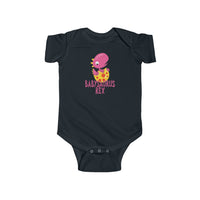 Pink Babysaurus Rex Dinosaur Onesie Infant Bodysuit for Baby Boys or Girls