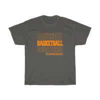 Basketball Tennessee in Modern Stacked Lettering