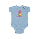 Pink Babysaurus Rex Dinosaur Onesie Infant Bodysuit for Baby Boys or Girls