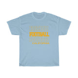 Football California in Modern Stacked Lettering