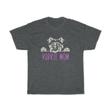Yorkie Mom with Yorkshire Terrier Dog T-Shirt