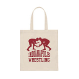 Indianapolis Wrestling Canvas Tote Bag