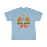 Virginia Lacrosse Retro Sunset T-Shirt T-Shirt with free shipping - TropicalTeesShop