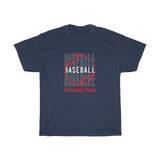 Baseball Philadelphia with Baseball Graphic T-Shirt T-Shirt with free shipping - TropicalTeesShop