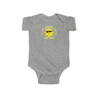 Welcome to the Gun Show with Flexing Sun Baby Onesie Infant Bodysuit for Boys or Girls