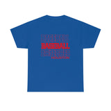 Baseball Houston in Modern Stacked Lettering