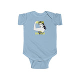 Welcome to the Gun Show with Rosie Baby Onesie Infant Bodysuit for Boys or Girls