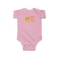 Suns Out Guns Out with Summer Sun Onesie Infant Bodysuit for Baby Boys or Girls