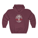 Customized Lacrosse Hoodie With Vintage Lacrosse Stick Head