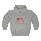 Wrestling Ohio State With Wrestler Graphic Hoodie