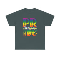 Pride Liverpool in Art Block Letters