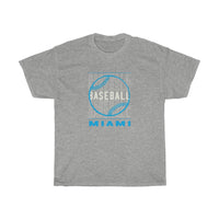 Baseball Miami with Baseball Graphic T-Shirt T-Shirt with free shipping - TropicalTeesShop