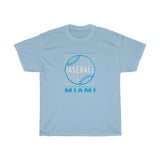 Baseball Miami with Baseball Graphic T-Shirt T-Shirt with free shipping - TropicalTeesShop