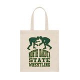 North Dakota State Wrestling Canvas Tote Bag