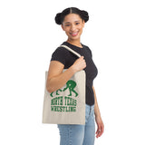 North Texas Wrestling Canvas Tote Bag