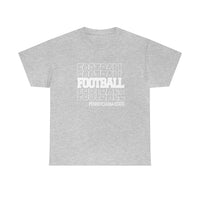 Football Pennsylvania State in Modern Stacked Lettering
