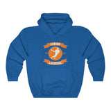 Auburn Lacrosse Logo with Player Hoodie