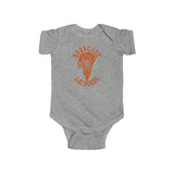 Syracuse Lacrosse Vintage Lacrosse Head Baby Onesie Infant Bodysuit