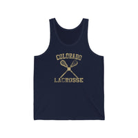 Colorado Lacrosse Tank Top Sleeveless Top Singlet