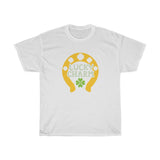 Lucky Charm with Horseshoe St Patricks Irish T-Shirt T-Shirt with free shipping - TropicalTeesShop