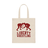 Liberty Wrestling Canvas Tote Bag