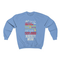 Hockey Mom Supporter Sweatshirt