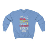 Hockey Mom Supporter Sweatshirt